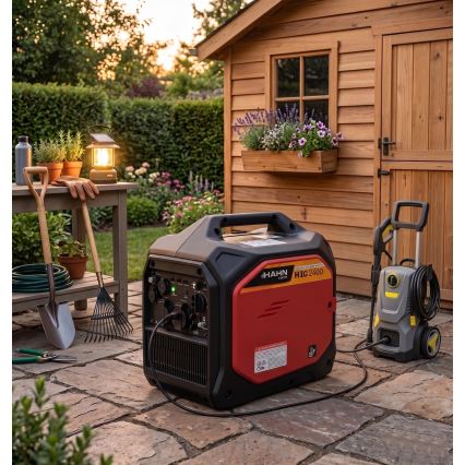 Hahn & Sohn 20095 - Generator electric pe benzină HIG 2400, 2200 W