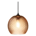 Halo Design 718368 - Lustră suspendată pe cablu NOBB, 1xE27/40W/230V, Ø 22 cm, maro fumuriu
