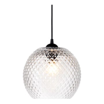 Halo Design 718436 - Pendul pe cablu NOBB 1xE27/40W/230V Ø 22 cm transparent