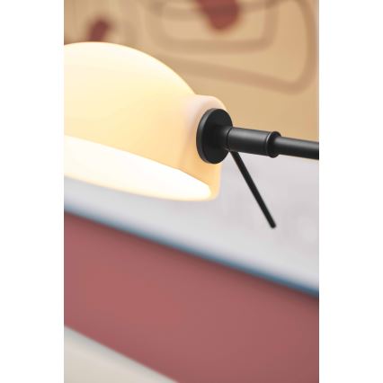 Halo Design 740215 - Aplică de perete KJOBENHAVN, 1 x soclu G9, 28 W, 230 V, neagră