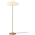Halo Design 745050 - Lampă de podea PARIS 1xE27/40W/230V, alamă/alb/stejar