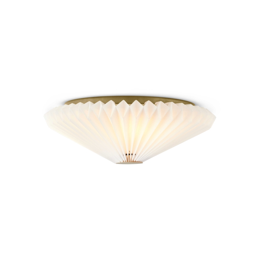 Halo Design 745098 - Aplică de perete PARIS 4xG9/28W/230V Ø 50 cm alb/alamă/stejar