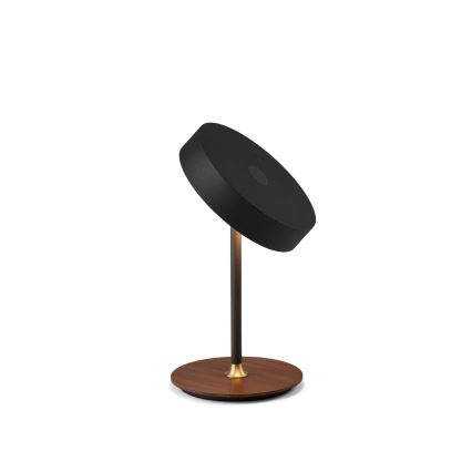 Halo Design 745777 - Lampă de masă LED reîncărcabilă, cu intensitate reglabilă ON THE MOVE, 2,5W, 4000 mAh, negru/lemn