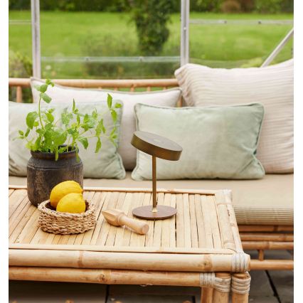 Halo Design 745784 - Lampă LED de masă reîncărcabilă, reglabilă ON THE MOVE LED/2,5 W/4000 mAh alamă/lemn