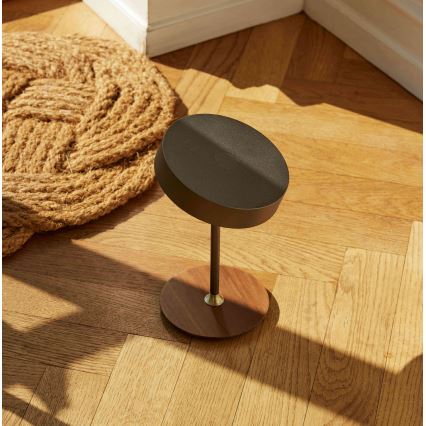 Halo Design 745791 - Lampă de birou LED reîncărcabilă reglabilă ON THE MOVE LED/2,5W/4000 mAh gri/lemn