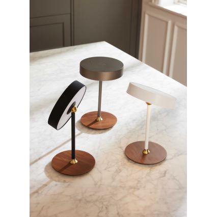 Halo Design 745791 - Lampă de birou LED reîncărcabilă reglabilă ON THE MOVE LED/2,5W/4000 mAh gri/lemn