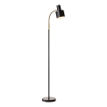 Halo Design 746866 - Lampă de podea VOGUE, 1xE27/40W/230V, negru/alamă