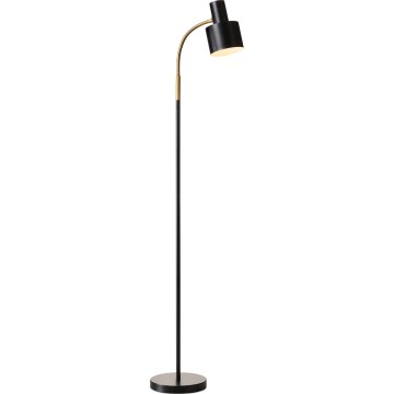 Halo Design 746866 - Lampă de podea VOGUE, 1xE27/40W/230V, negru/alamă