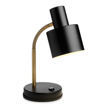 Halo Design 746927 - Lampă de masă VOGUE 1xE27/40W/230V negru/alamă