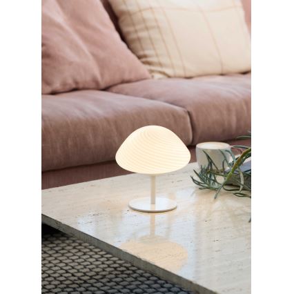 Halo Design 746996 - Lampă de masă CANDY MINI MUSH 1xG9/25W/230V Ø 17 cm albă