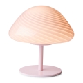Halo Design 747047 - Lampă de masă CANDY MINI MUSH 1xG9/25W/230V Ø 17 cm roz