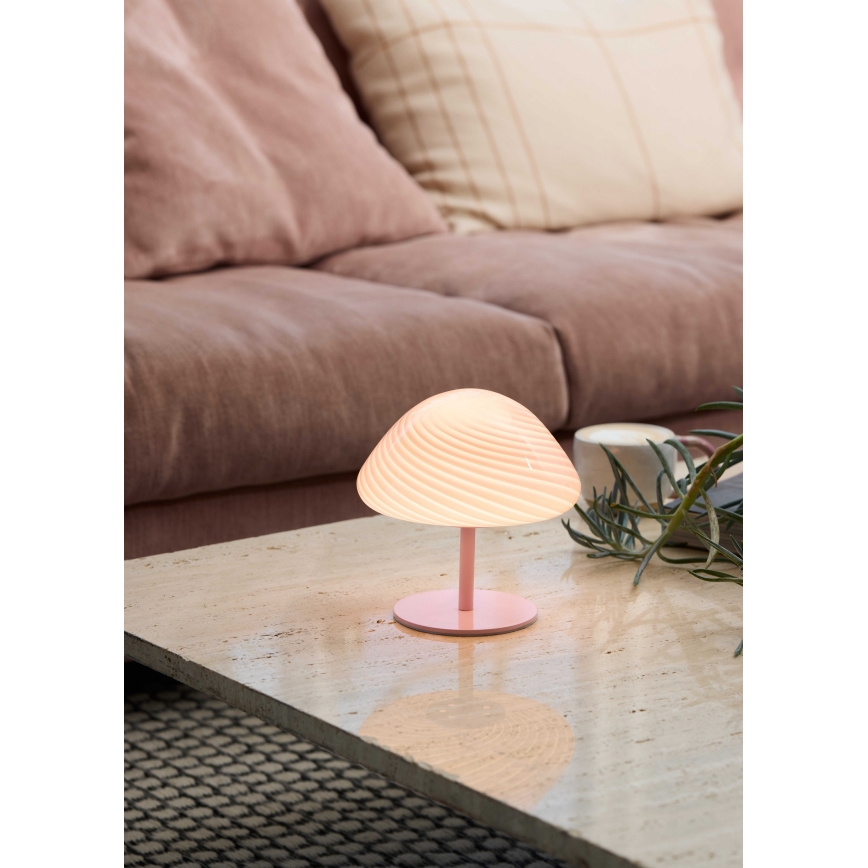 Halo Design 747047 - Lampă de masă CANDY MINI MUSH 1xG9/25W/230V Ø 17 cm roz