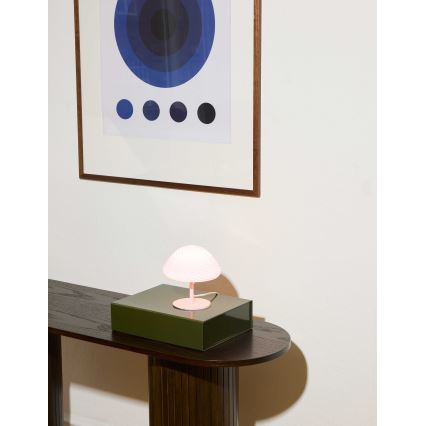 Halo Design 747047 - Lampă de masă CANDY MINI MUSH 1xG9/25W/230V Ø 17 cm roz