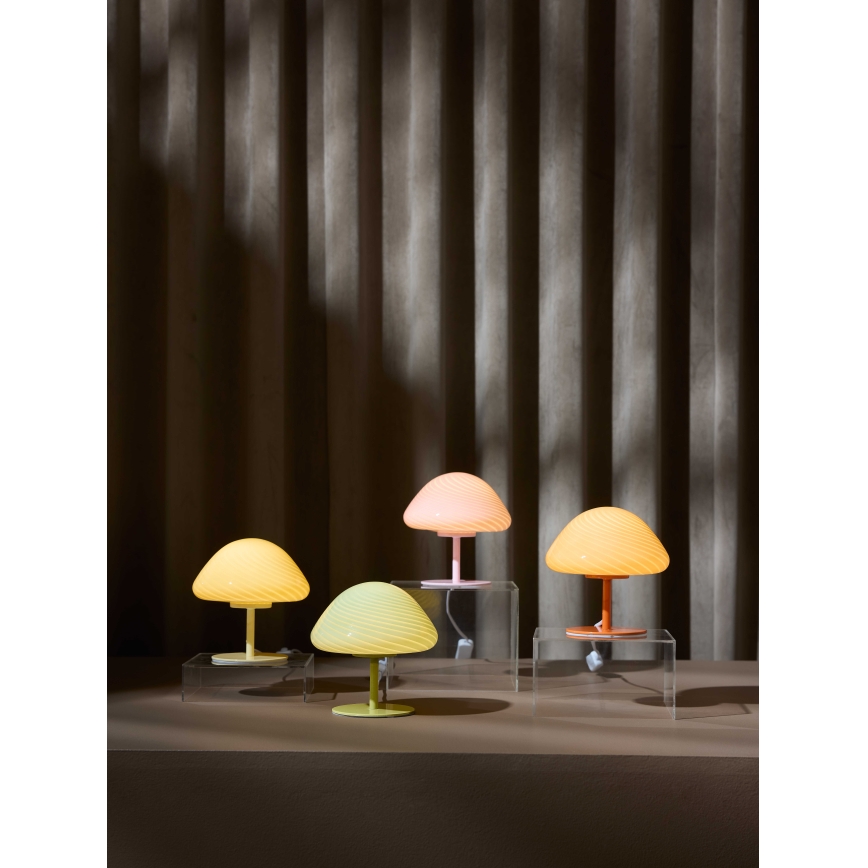 Halo Design 747047 - Lampă de masă CANDY MINI MUSH 1xG9/25W/230V Ø 17 cm roz