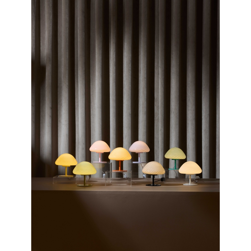 Halo Design 747047 - Lampă de masă CANDY MINI MUSH 1xG9/25W/230V Ø 17 cm roz