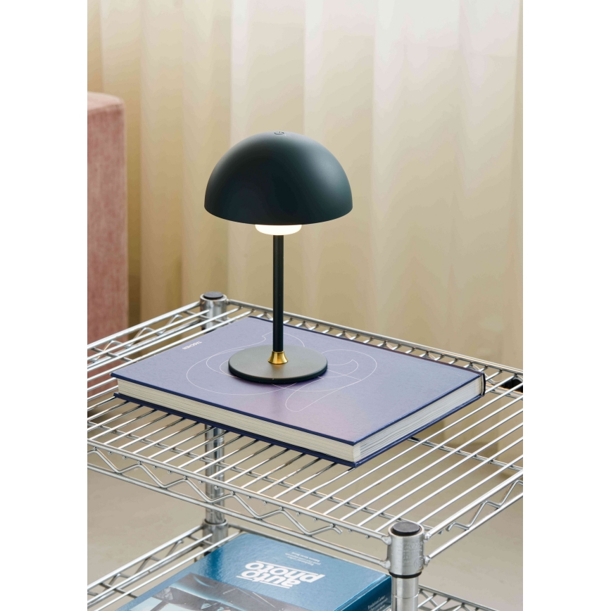 Halo Design 747580 - Lampă de birou reîncărcabilă cu LED, dimabilă MOON LIGHT, 2,7W/2600 mAh, verde