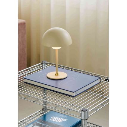 Halo Design 747597 - Lampă de birou LED reîncărcabilă și reglabilă MOON LIGHT LED/2,7W/2600 mAh, crem