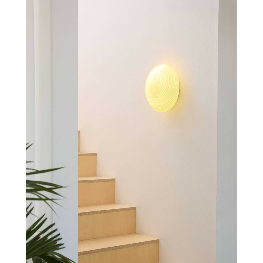 Halo Design 748693 - Plafonieră CANDY 1xE27/40W/230V Ø 30 cm bej/alamă