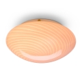 Halo Design 748709 - Plafonieră CANDY, 1xE27/40W/230V, Ø30 cm, roz