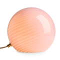 Halo Design 748815 - Lampă de masă CANDY, 1xE14/25W/230V, Ø 20 cm, roz