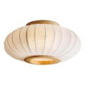 Halo Design 749362 - Plafonieră BALLOON 1x E27/40W/230V, Ø 40 cm, stejar/alb