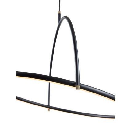 Halo Design 749546 - Lampă suspendată LED reglabilă pe cablu TILT LED/40W/230V, Ø 60 cm, negru