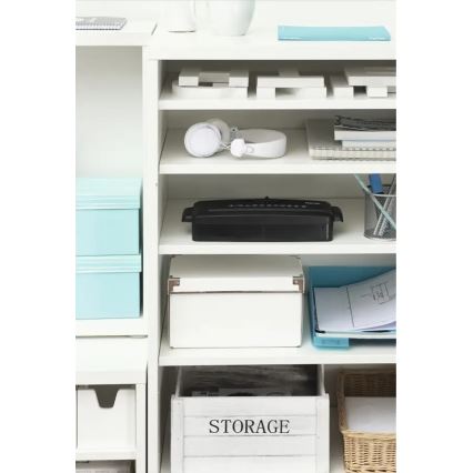 Hama - Mini distrugător de hârtie A4 230V negru