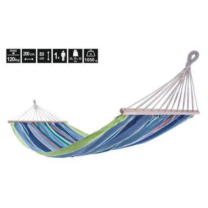 Hamac 200 x 80 cm, albastru