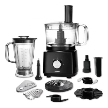 Heinner HFP-750BK – Robot de bucătărie, 750 W / 230 V, negru