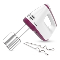 Heinner HM-400BG - Mixer de mână 400W/230V alb/violet