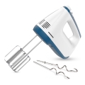 Heinner HM-400BL - Mixer de mână 400W/230V alb/albastru