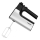 Heinner HM-500BKSS - Mixer de mână 500W/230V crom mat/negru