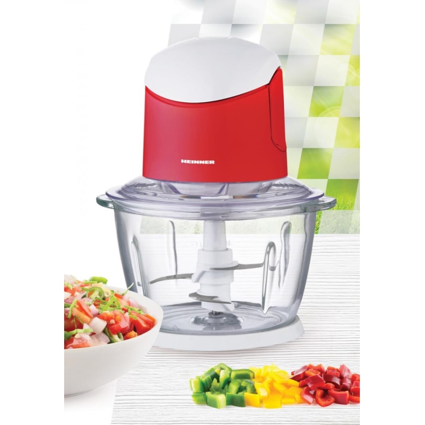 Heinner HMC-K500WHR - Tocător electric 500 W / 230 V, roșu