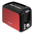 Heinner HTP-700BKRD - Prăjitor de pâine cu două fante 700W/230V roșu/crom mat