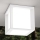 HENRY - Corp de iluminat exterior 1xE27/15W/230V 16x16 cm IP44 alb