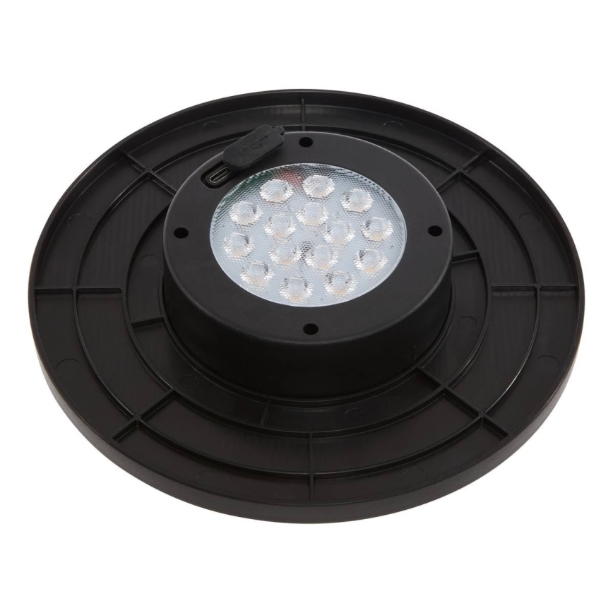 Hesperide - Lampă solară cu LED LINY LED/3,7V 2600 mAh IP54 antracit