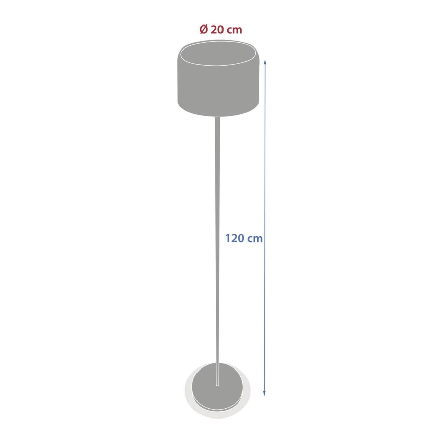 Hesperide - Lampă solară LED BOLTY LED/3,7V 2600 mAh IP65 bej