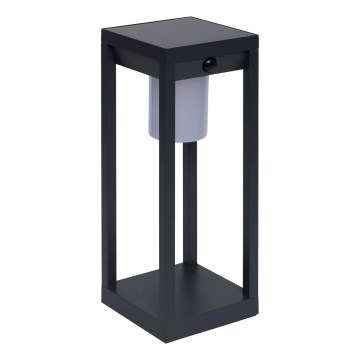 Hesperide - Lanternă solară LED cu senzor de mișcare PIKY LED/3,7V 2600 mAh 40 cm IP65 antracit