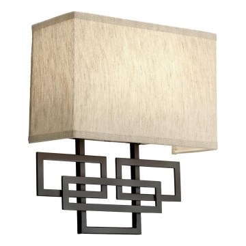 Hinkley - Aplica de perete LANZA 2xE14/40W/230V bronz