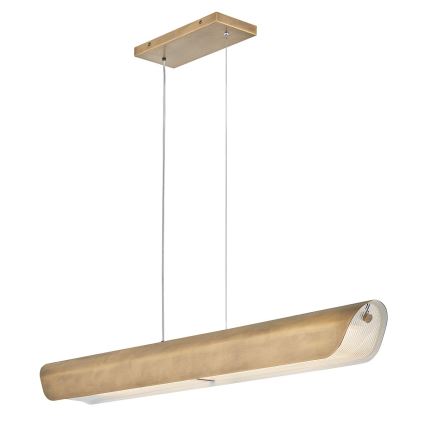 Hinkley - Lustră LED ARCO suspendată pe cablu LED/43W/230V 3000K, finisaj auriu