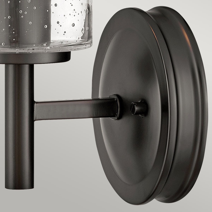 Hinkley - Aplica de perete COLLIER 1xE27/60W/230V neagră