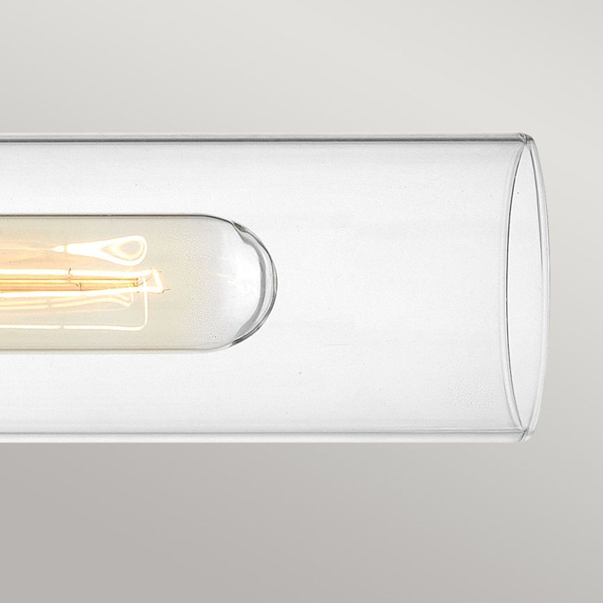 Hinkley - Aplică de perete pentru baie ELLISON 2xE27/40W/230V IP44 neagră