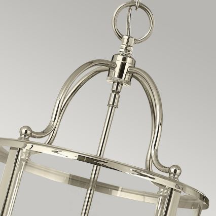 Hinkley - Candelabru suspendat pe lanț GENTRY, 4 x E14, 60W, 230V, crom lucios
