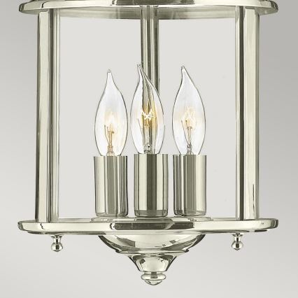 Hinkley - Lustră suspendată pe lanț GENTRY 3xE14/60W/230V, crom lucios
