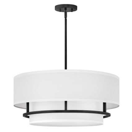 Hinkley - Lustru aplicat GRAHAM, 4xE14/40W/230V, negru