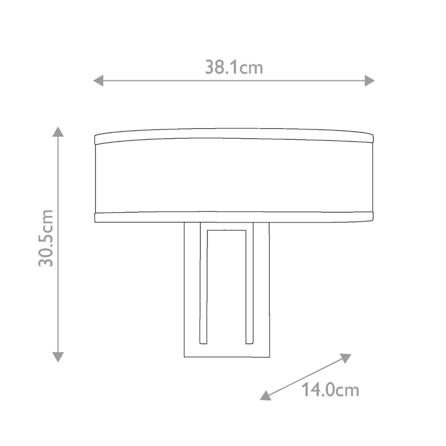 Hinkley - Aplică de perete HAMPTON 2xE14/40W/230V aurie