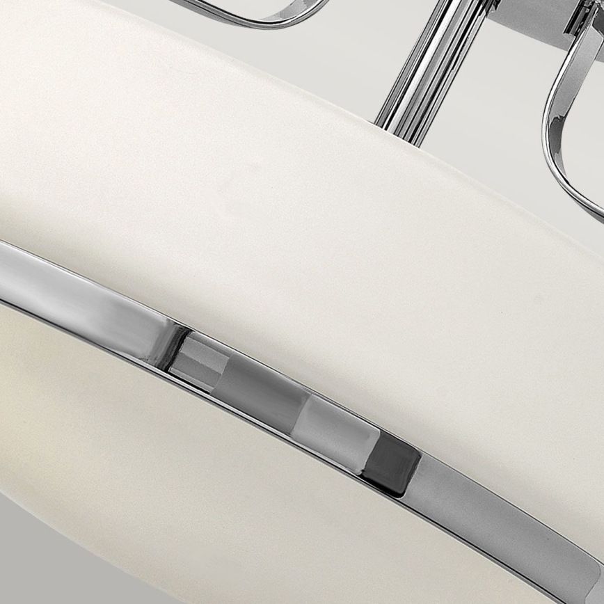 Hinkley - Lustru aplicat HARPER 3xE27/60W/230V Ø 36,6 cm crom lucios