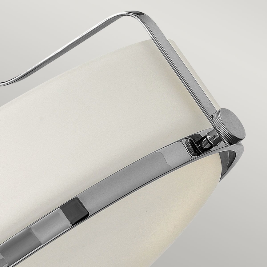 Hinkley - Lustru aplicat HARPER 3xE27/60W/230V Ø 36,6 cm crom lucios