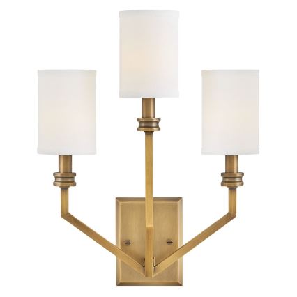 Hinkley - Aplica de perete MOORE 3xE14/40W/230V, auriu