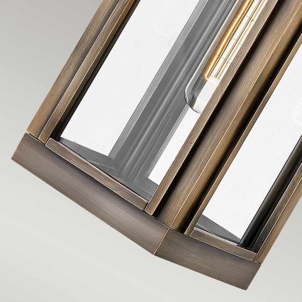 Hinkley - HARBOR Aplica de perete pentru exterior, 1xE27/60W/230V, IP44, bronz